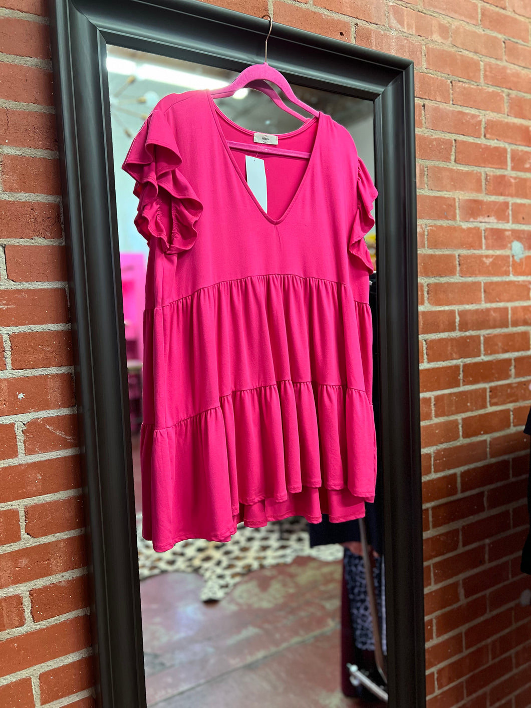 Pink Entro Womens Top, 2XL