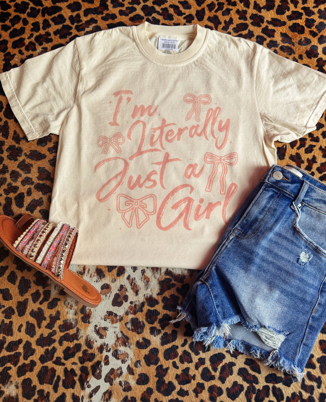 Literally just a girl tee