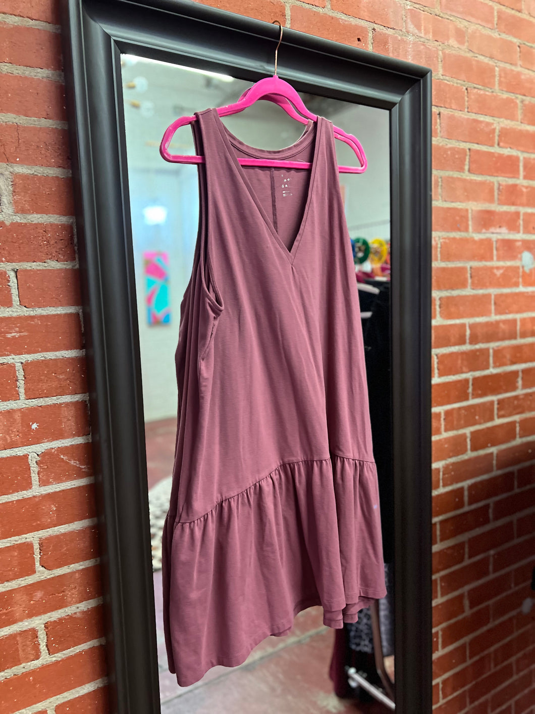 Maroon A New Day Womens Dress, 2XL