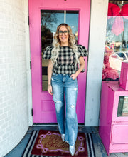 Load image into Gallery viewer, Slouchy Wide Baggy Leg Tie Washed Jeans
