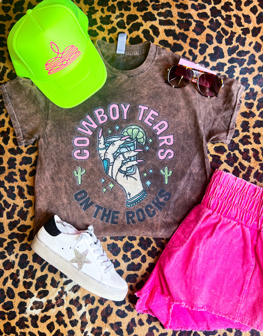Cowboy tears Tee