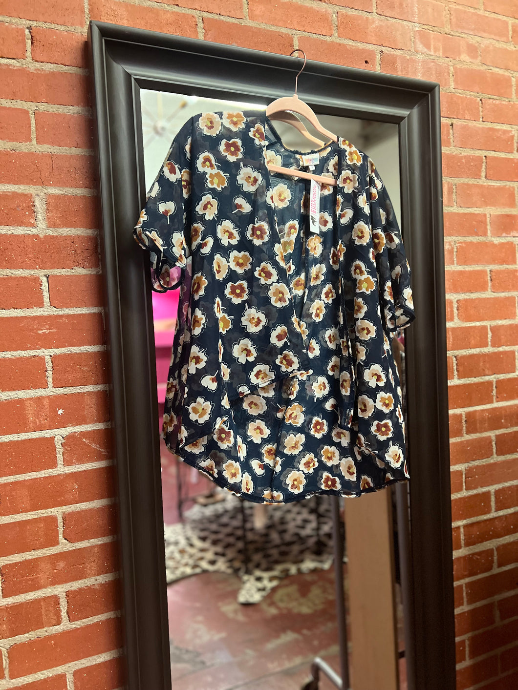 Floral LulaRoe Cardigan, Small