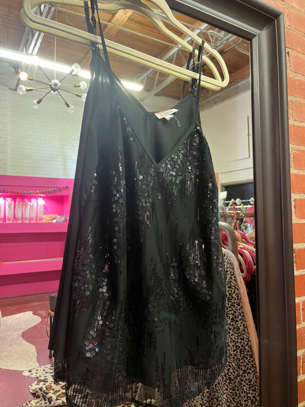 Black andree Womens Top, Medium