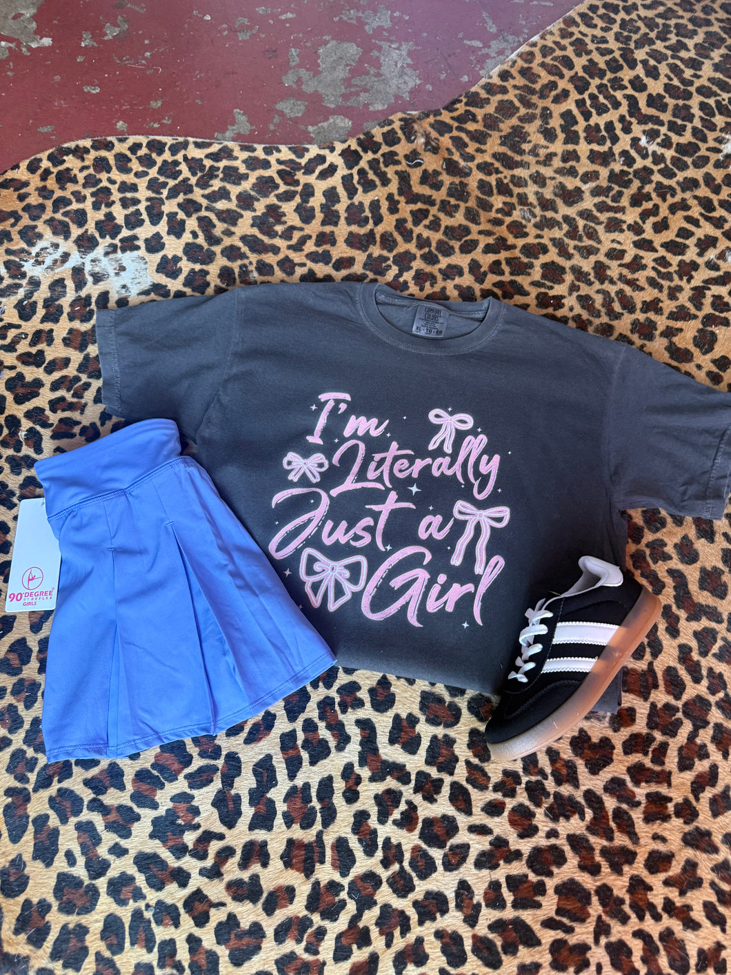 Literally just a girl tee- Youth