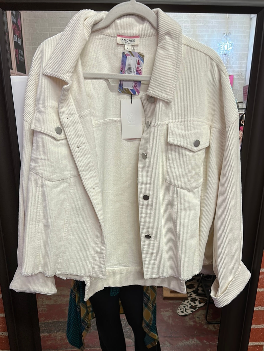 Cream Andre by Unit Womens Jacket, Large