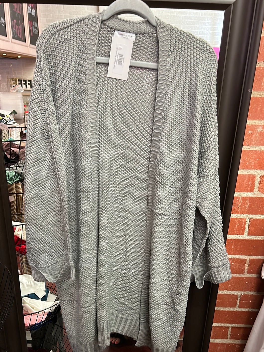 Gray chicsoul Kimono, XL