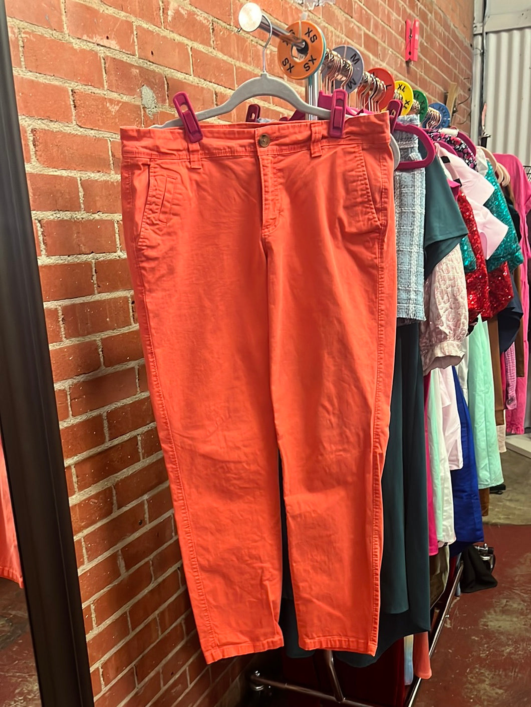 coral Old Navy Jeans, 10