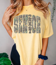 Load image into Gallery viewer, Senior camo 2027 bubble font
