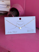 Load image into Gallery viewer, Gold dainty Texas necklace
