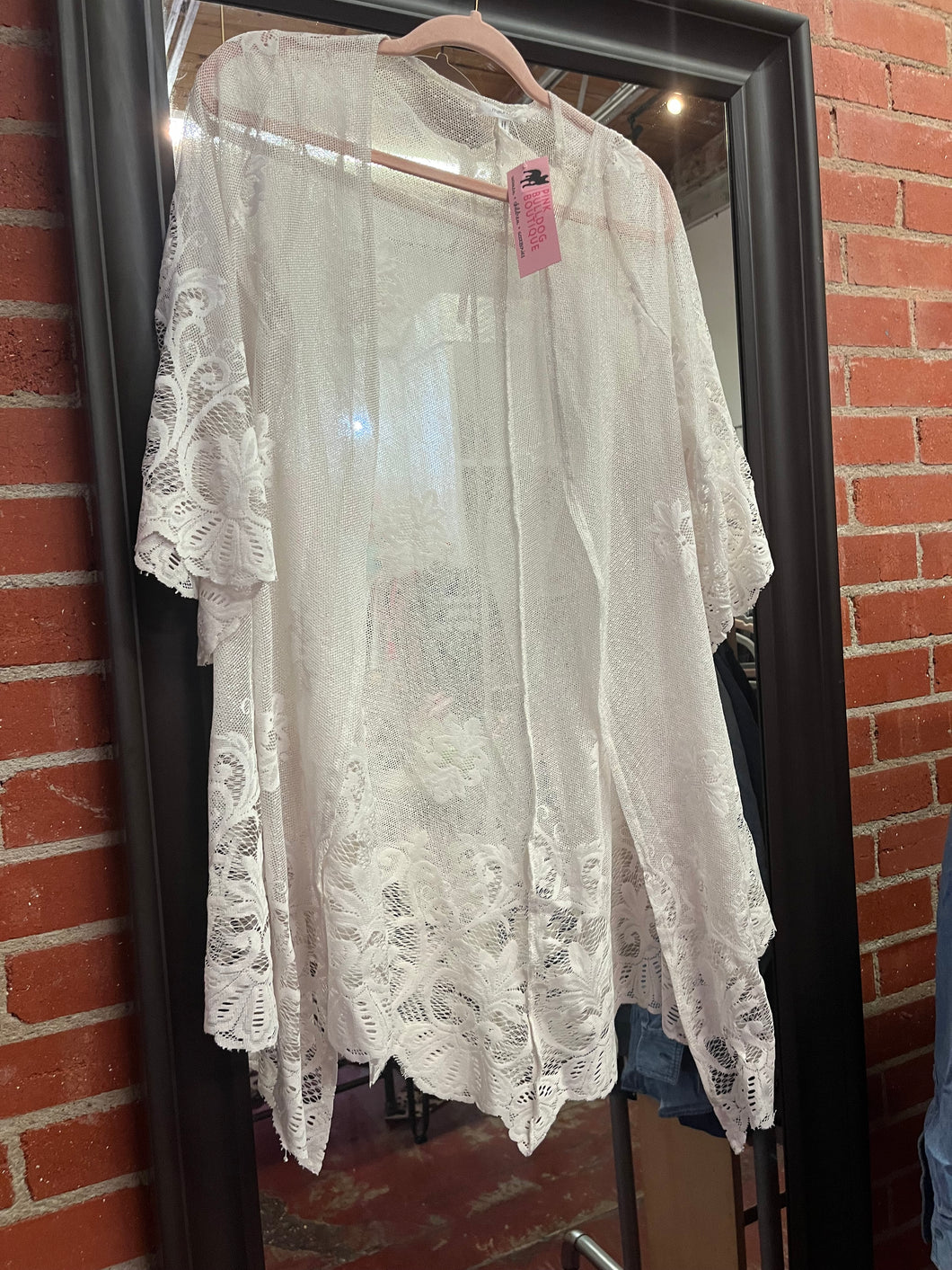 cream Maurices Cardigan, Medium