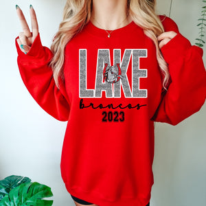 Lake Bronco Cheer Fundraiser Lake Broncos Design