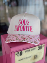 Load image into Gallery viewer, God’s Favorite embroidery hat
