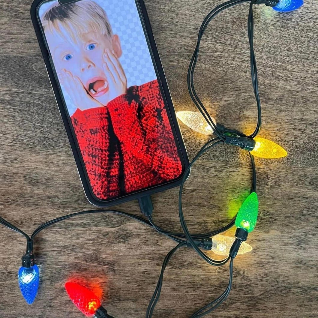 Light up Christmas light charger