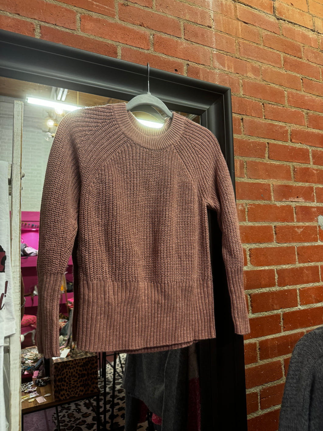 Pink Universal Thread Sweater, Small