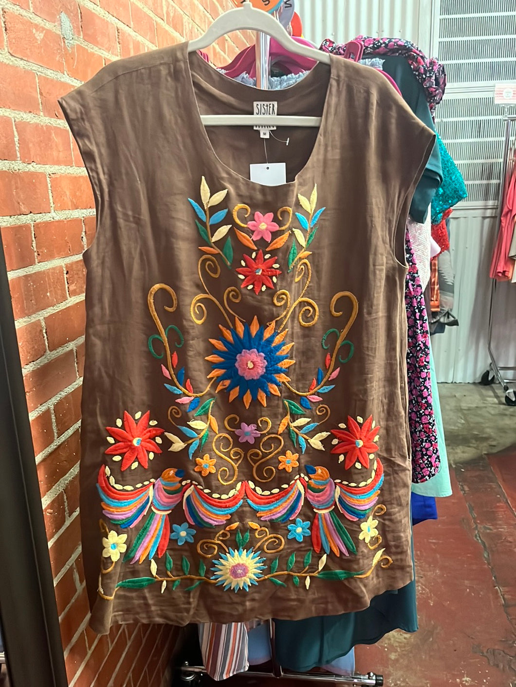 Brown Sister Mary Womens Dress, Medium