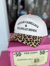 Load image into Gallery viewer, Guitars Cadillacs &amp; hillbilly music embroidered hat
