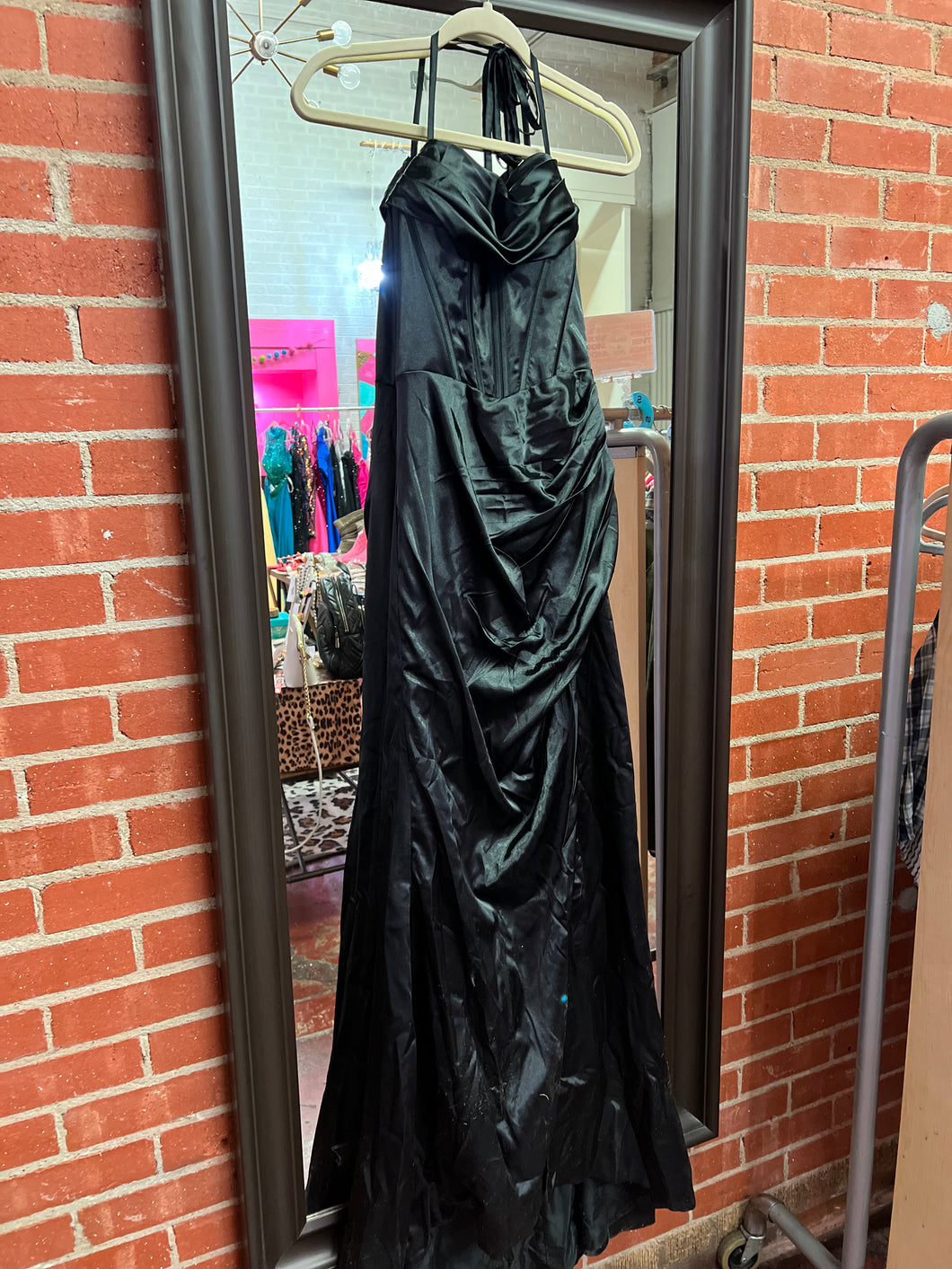 Black ryanth womens formal dress, 2