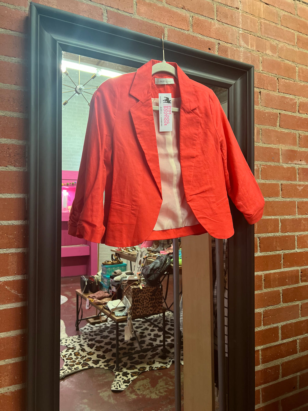 Orange bajee Womens Jacket, Small