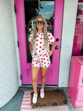Load image into Gallery viewer, Varsity Dot Scuba Set
