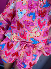 Load image into Gallery viewer, Quilted Heart Cookies Printed Matching Set
