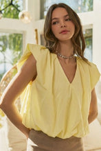 Load image into Gallery viewer, Quiet Elegance Sleeveless V Neck Blouse Top
