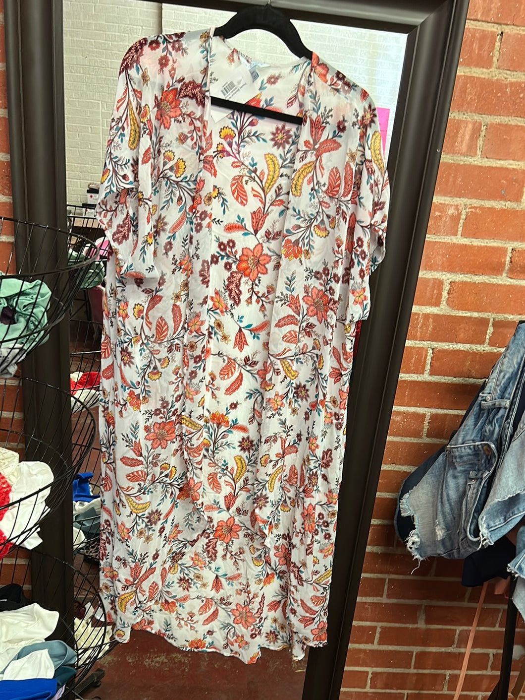 Paisley Boutique Kimono, 0x/1x