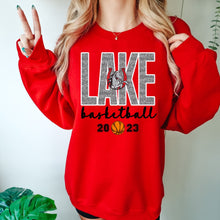 Load image into Gallery viewer, Lake Bronco Cheer Fundraiser Lake Basketball Design
