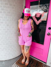 Load image into Gallery viewer, Corded button up romper
