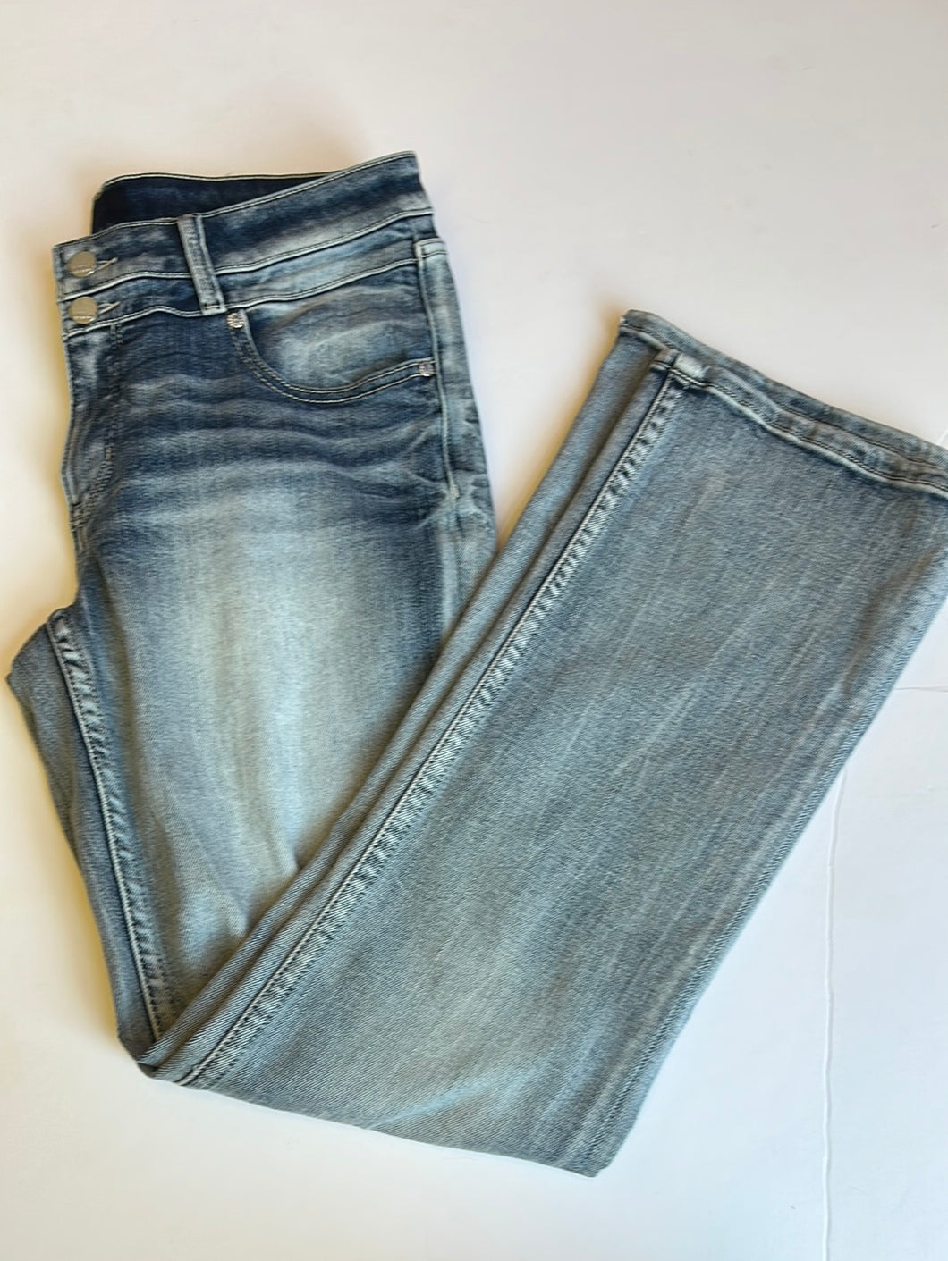 Denim light wash Buckle Black Jeans, 30