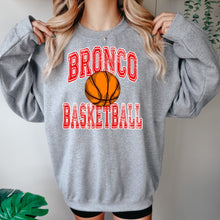 Load image into Gallery viewer, Lake Bronco Cheer Fundraiser Basketball Distressed Design
