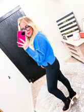 Load image into Gallery viewer, Mock neck crop sweater top
