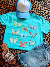 Load image into Gallery viewer, Butterfly Collage Tee
