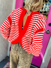 Load image into Gallery viewer, Cropped Pullover With Refined Open Back
