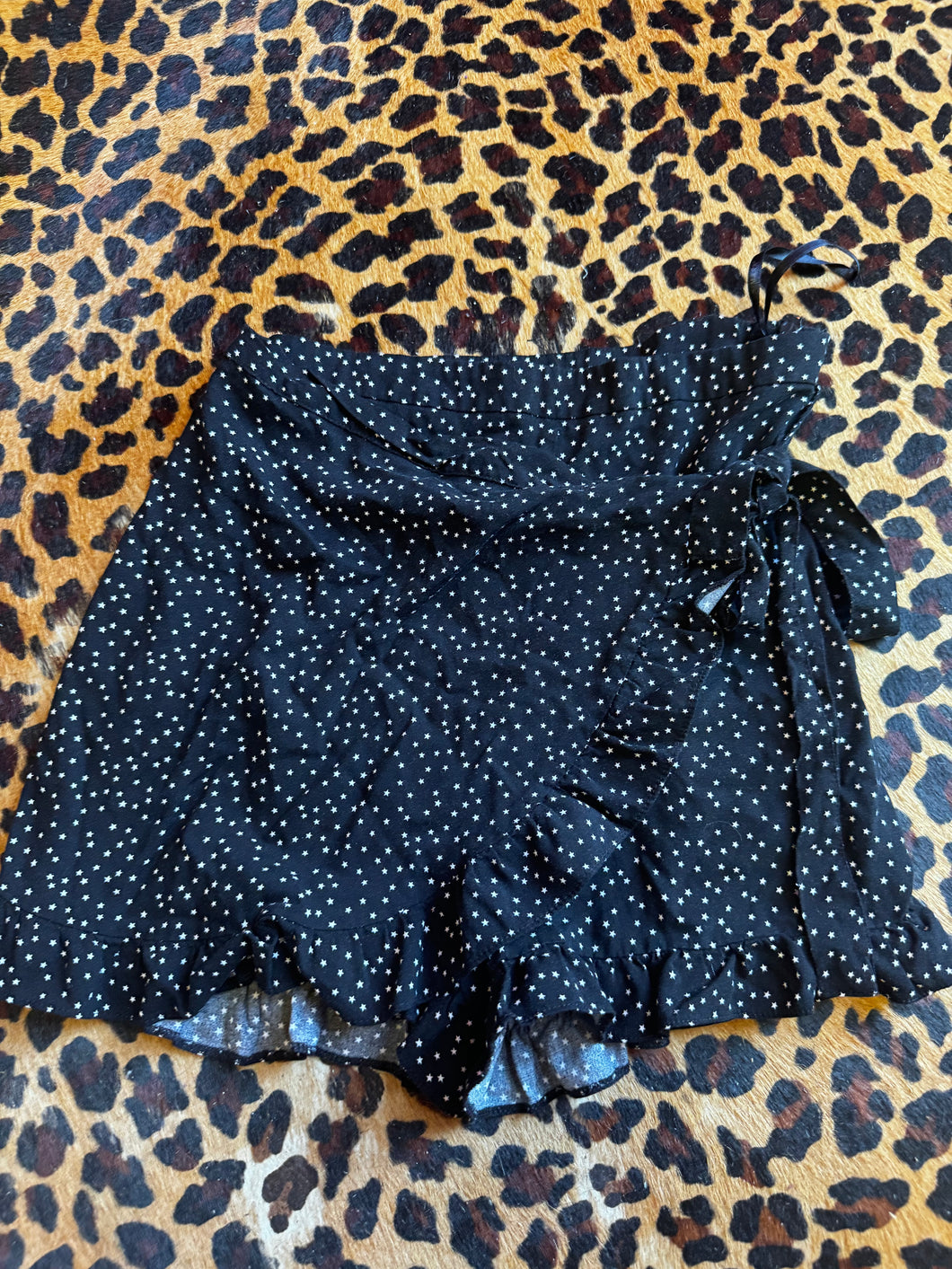 Black/White Polka Dot Primark Skirt, 4