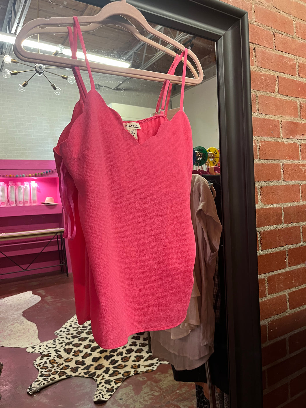 Pink Monteau Womens Top, Small