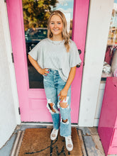 Load image into Gallery viewer, Ribbed oversized Top
