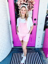 Load image into Gallery viewer, Pink Knot Strap Romper
