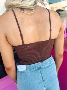 Seamless Lace Bralette With Bra Pads