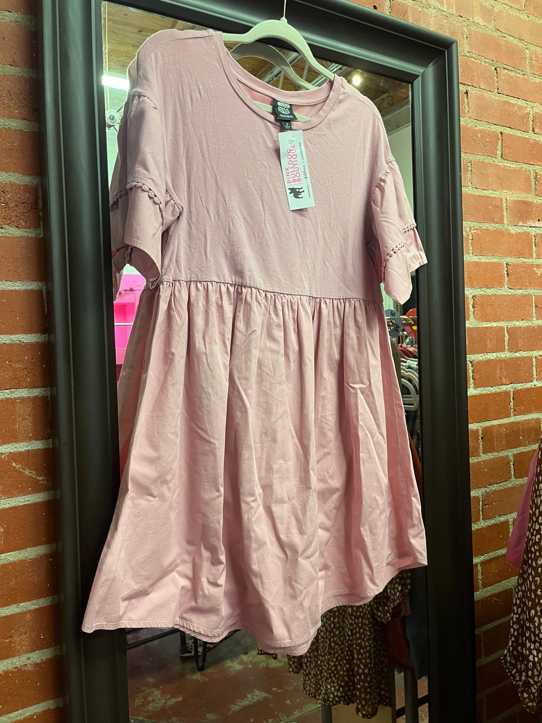 Pink Bobeau Womens Dress, Small