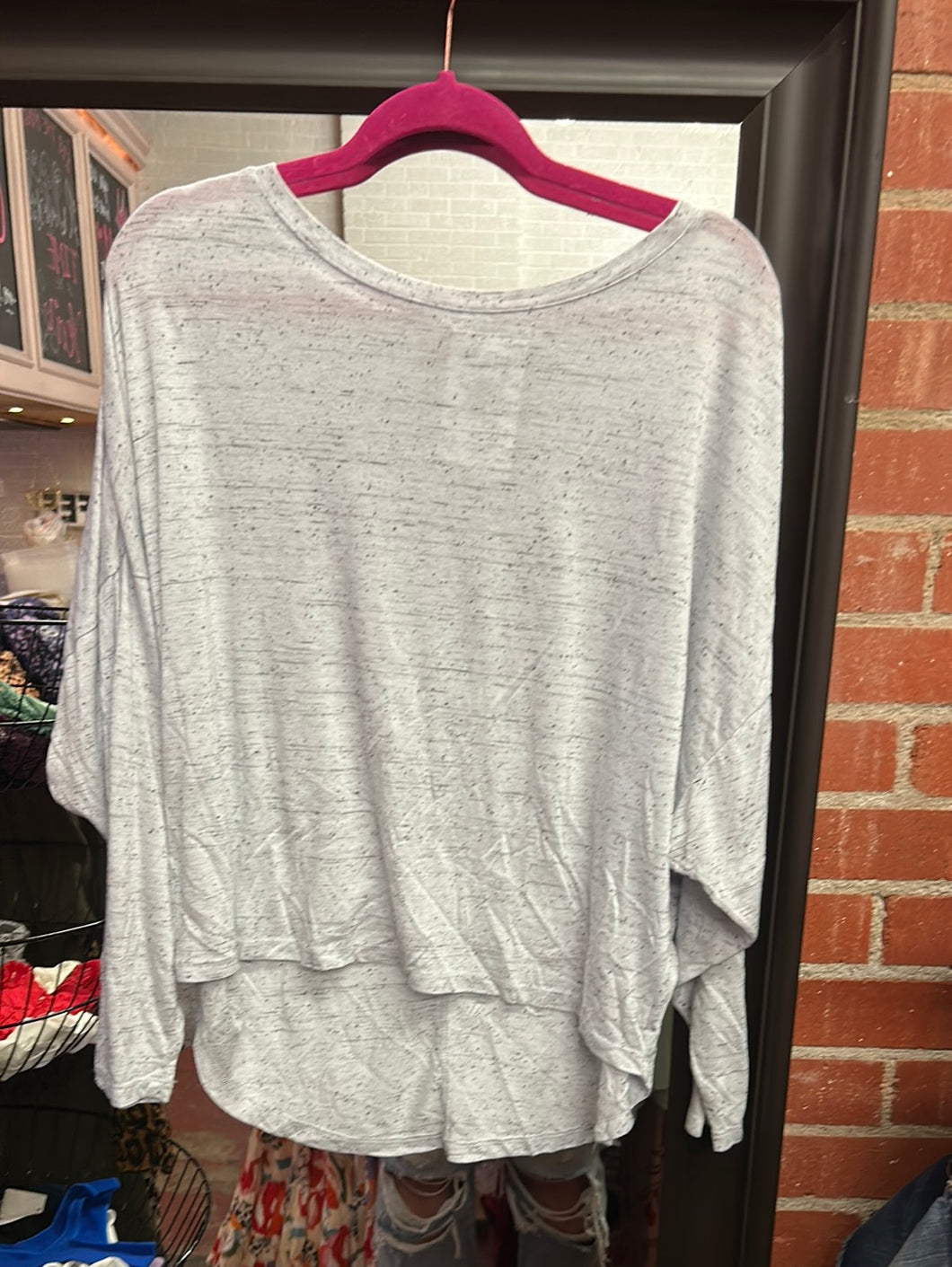 Gray Z Supply Womens Top, Large