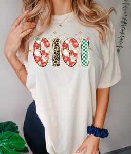 Gigi Santa leopard checkered