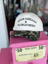 Load image into Gallery viewer, Guitars Cadillacs &amp; hillbilly music embroidered hat
