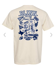 Load image into Gallery viewer, Blinn bucs dance collage front/back
