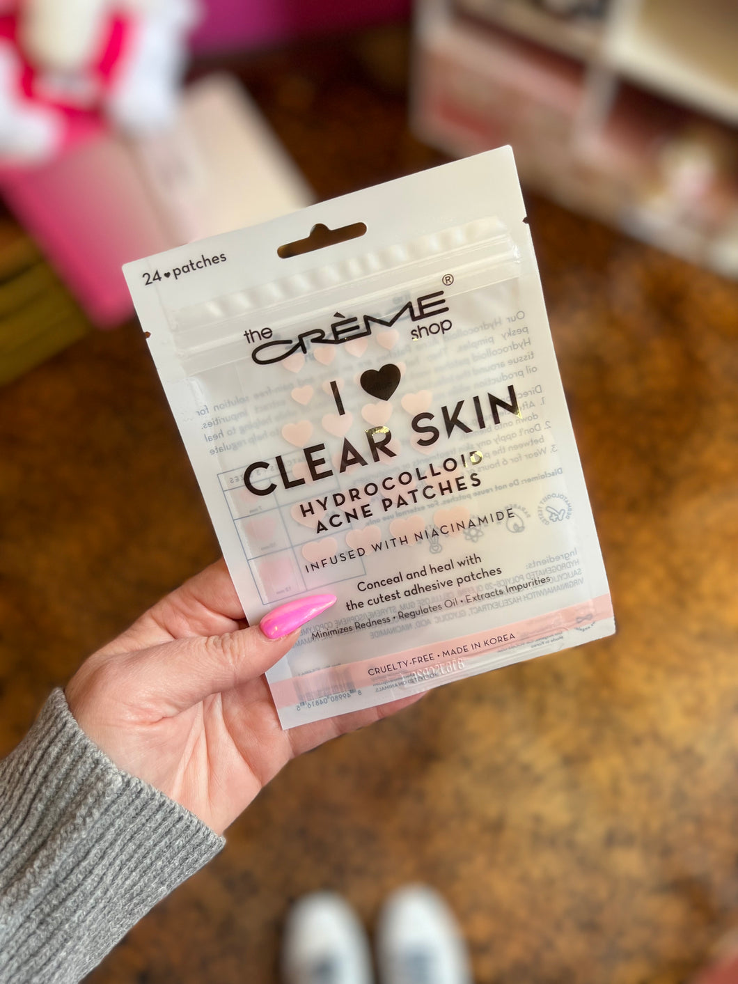 Crème Shop Pink Heart Pimple Patches
