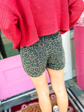 Load image into Gallery viewer, Animal Print Front Wrap Asymmetrical Overlay Skort
