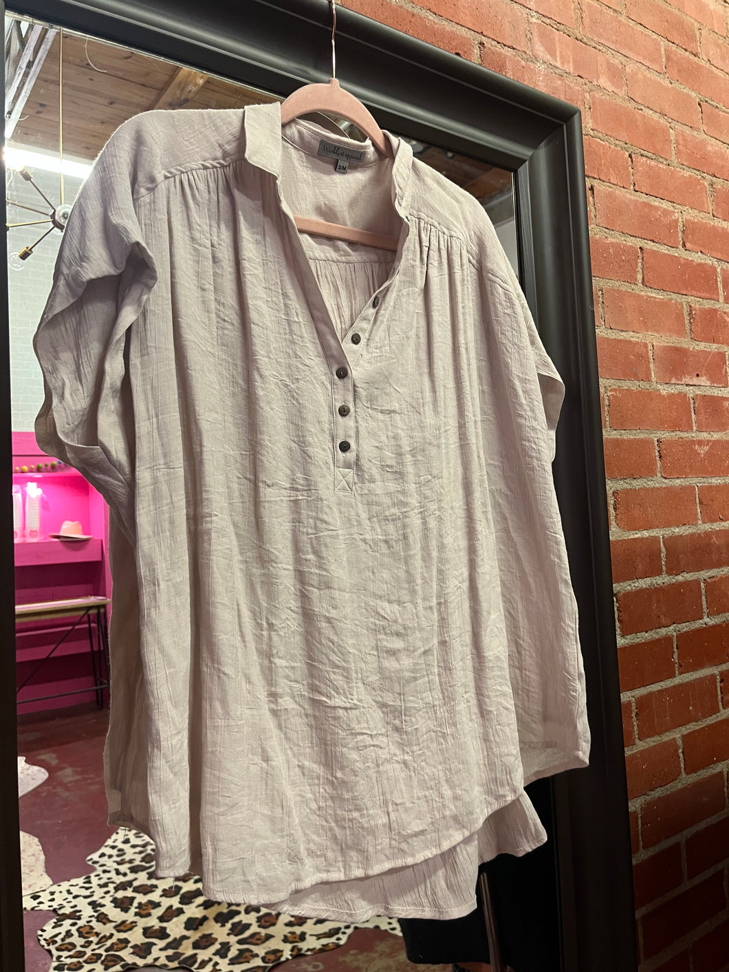 Beige Wishlist Appearl Womens Top, S/M