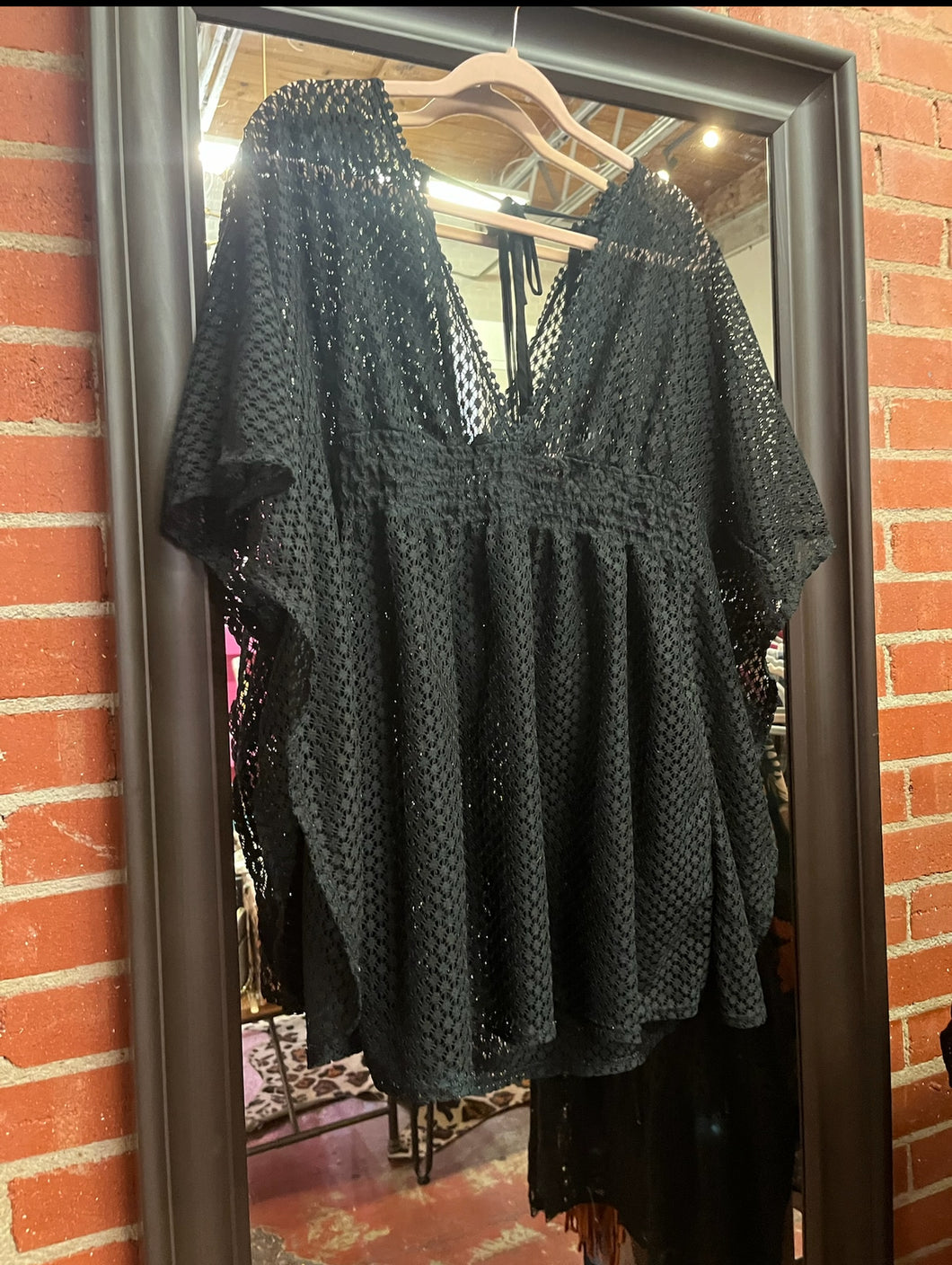 Black Xhilaration coverup, XL