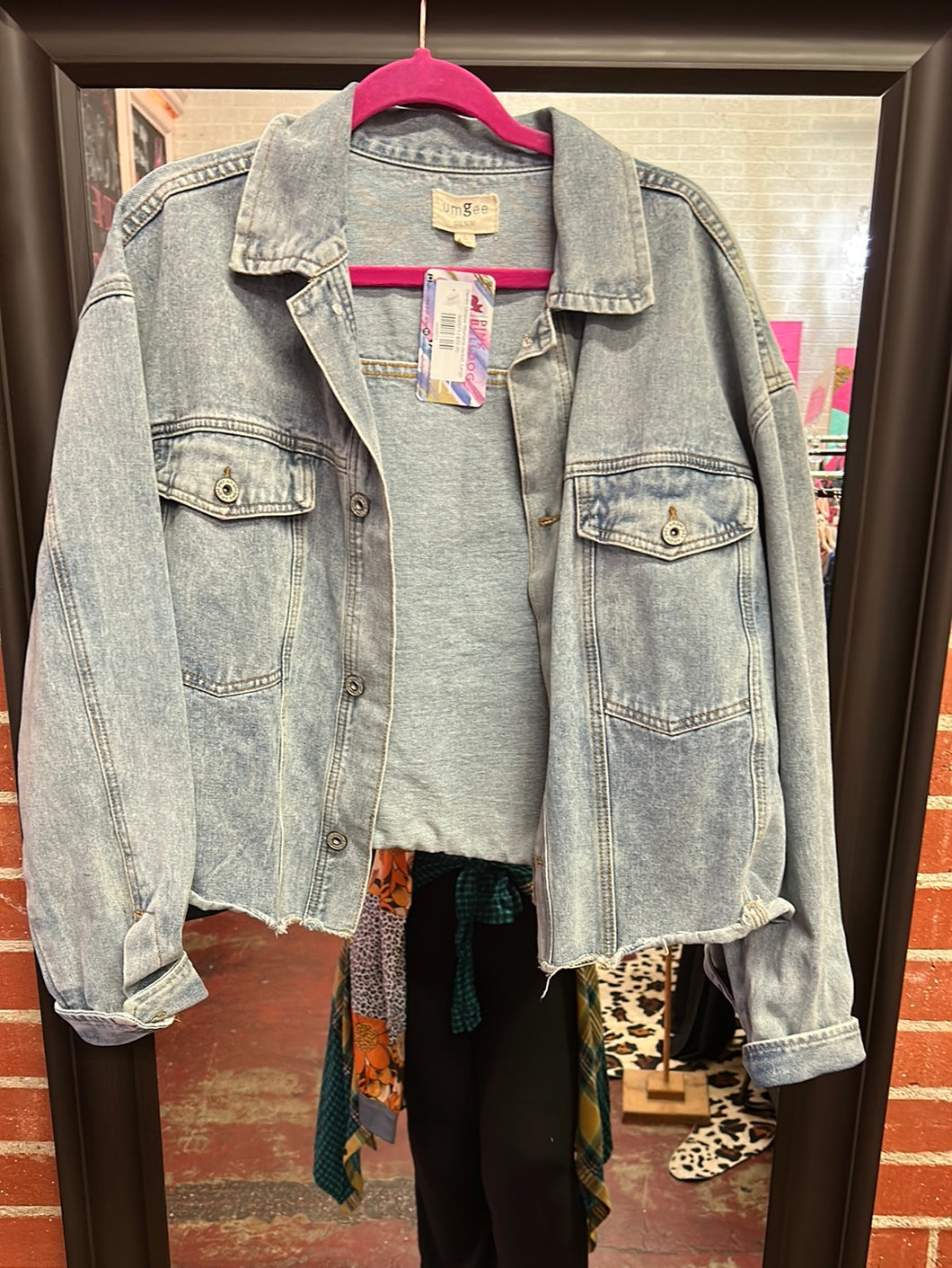 Denim Umgee Womens Jacket, Large