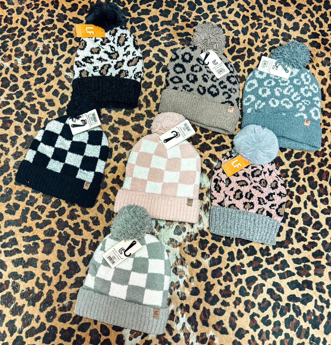 Beanies w/ Pom