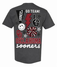Load image into Gallery viewer, Oklahoma Sooners collage tee
